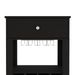 39' H Black Bar- Coffee Cart, Kitchen Or Living Room Cabinet Storage, With 12 Bottle Racks, A Central Shelf With 1 Cup Holders, 1 Drawer Ideal For S_voghion.com