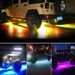 Car LED Bar Ambient Lamp 12V Underglow Lights RGB APP Control Automotive Decoration Atmosphere Light Universal_voghion.com