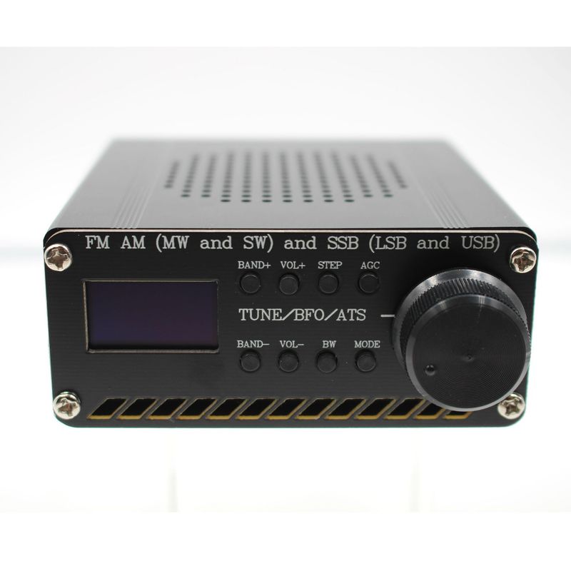 Receptor de radio SI4732 para todas las bandas con batería, FM, AM (OM y SO), SSB (LSB y USB), cobertura de bandas comerciales de radioaficionados, preconfigurado._voghion.com