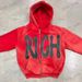 2024 Zipper Hoodie Cool Internet Celebrity Hooded Cardigan Letter RICH New Printed Top Jacket_voghion.com