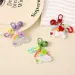 Chaveiro fofo colorido para chaves de carro, acessórios engraçados, nuvem, mochila criativa, pingente, ornamento, presente, desenho animado, bolsa, pendurados_voghion.com