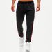 Men’s Athletic Jogger Pants With Zippered Pockets & Contrast Stitching – Relaxed Fit Mid-Rise Tapered Leg (3 Colors, S-3XL)_voghion.com