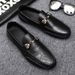 New Spring Summer Slip-on Loafers Men's Casual Leather Shoes Slip-on Moccasins_voghion.com