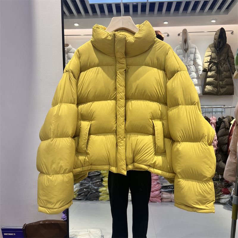 Daunenjacke für Damen, locker geschnitten, warm und dick für den Winter_voghion.com