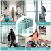 7 Stéck Reesorganisator Späicherbeutel Koffer Packwierfelen Cases Portable Lage Kleeder Ordentlech Täsch Falt Set Späicherbeutel_voghion.com