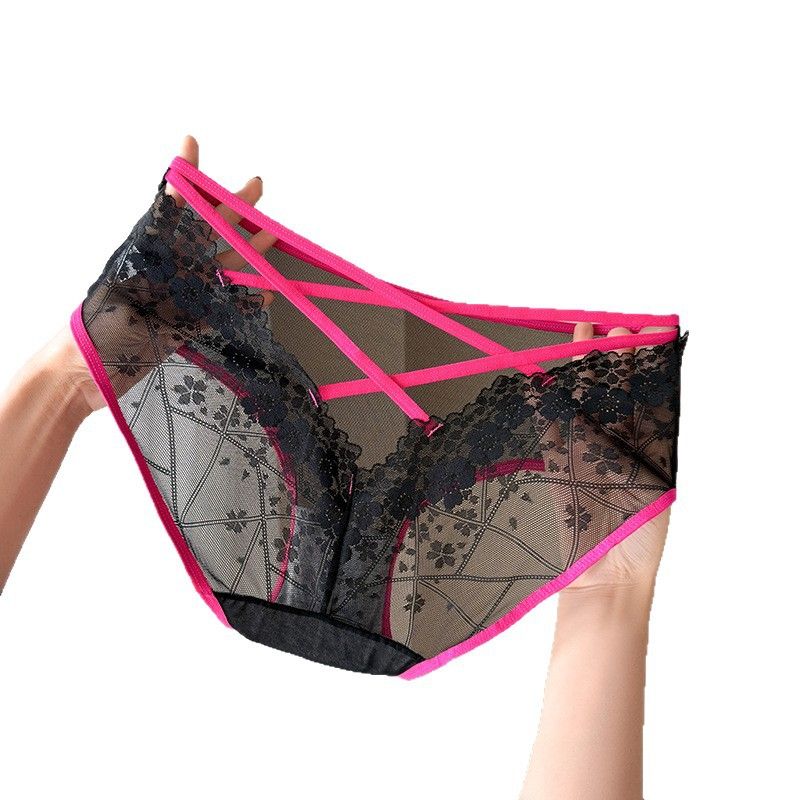 Damen-Slip mit Leopardenmuster, zarter, weicher Spitze, dünnen Trägern, gekreuzten Details und hohem elastischem Bund in Übergrößen – verführerisch und sexy_voghion.com