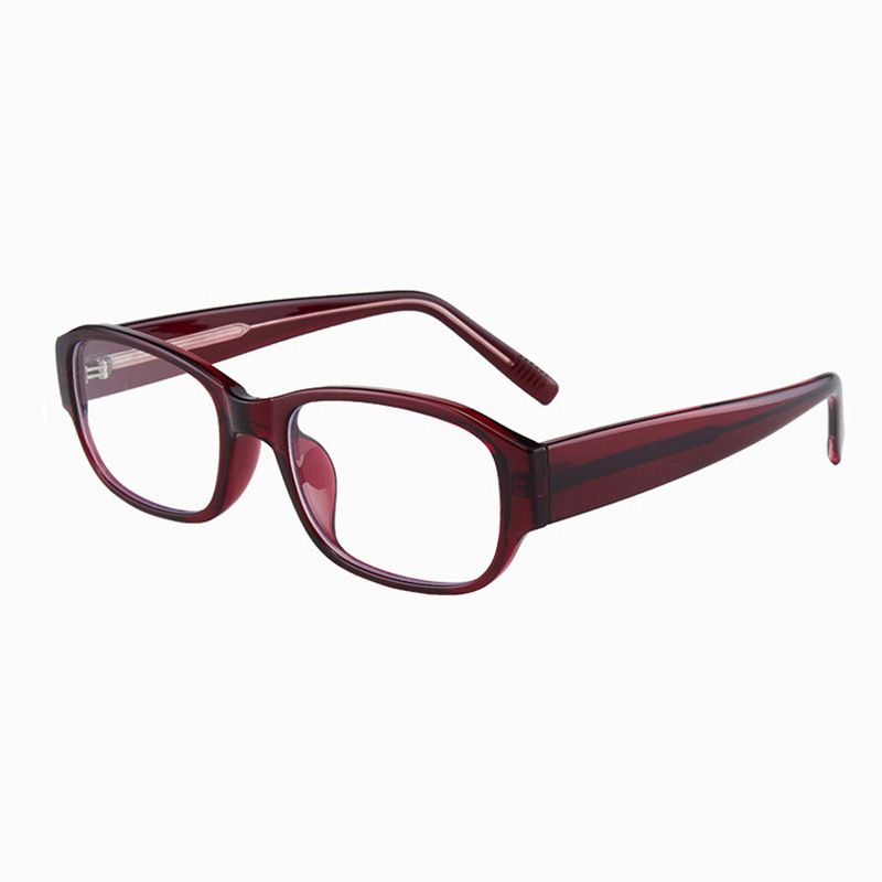 Herfst en winter Ancora Rood Damesmonturen Ultralicht Elegant Effen Kleur Zacht Meisje_voghion.com