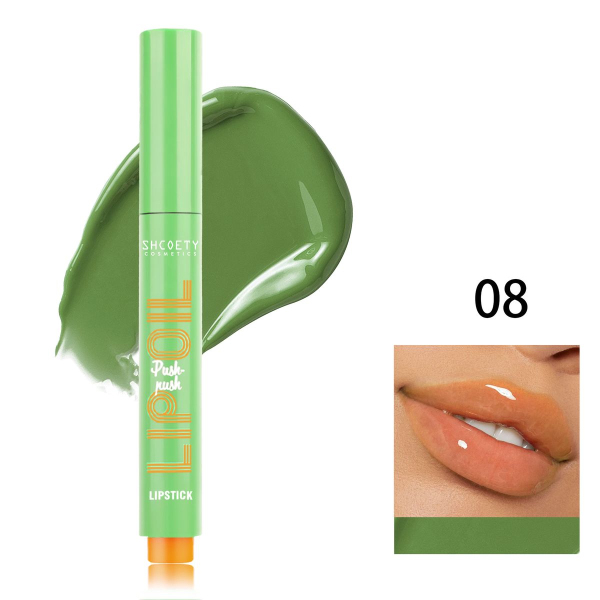 Lipstick Makeup Jelly Press Lipstick Solid Water Light Lip Gloss Mirror Lip Glaze Multi Color Lipstick_voghion.com