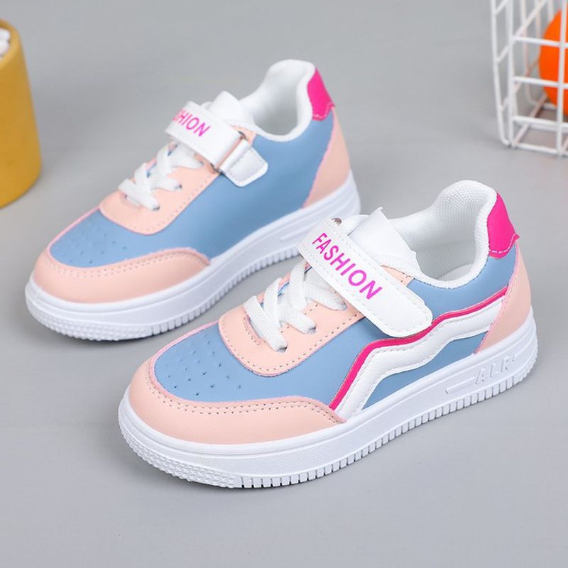 Mother&Kids Girls' sneakers Kids' casual shoes Waterproof leather tops_voghion.com