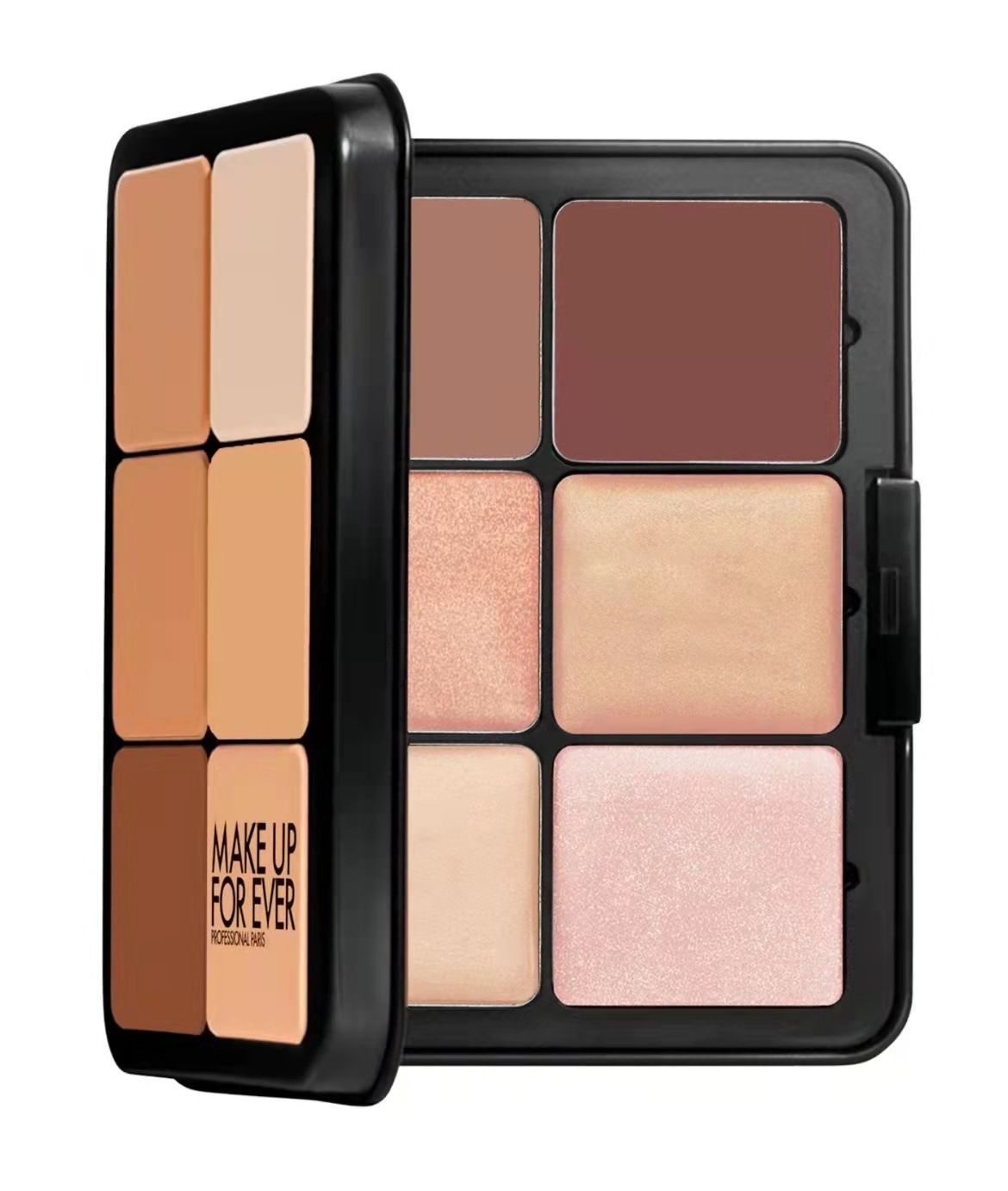 12-Farben-Rouge-Platte aus Eisenbox, matt, langanhaltender Concealer, perlmuttartig aufgehellter, mehrfarbiger Rouge-Creme_voghion.com