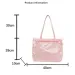 Ballet Style Drawstring Bow Transparent Large Capacity Pain Leisure DIY Decoration Shoulder Bag Student 250421_voghion.com