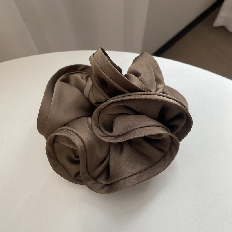 Donna nobile design francese Scrunchies elastico per capelli elastico per ragazze accessori per capelli da donna cravatte per capelli porta coda di cavallo_voghion.com