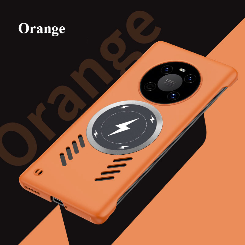 Frameless Graphene Heat dissipation Magnetic PC Case For Huawei Mate 30 30E 40 40E Pro Magsafing Wireless Charging Shell Cover_voghion.com