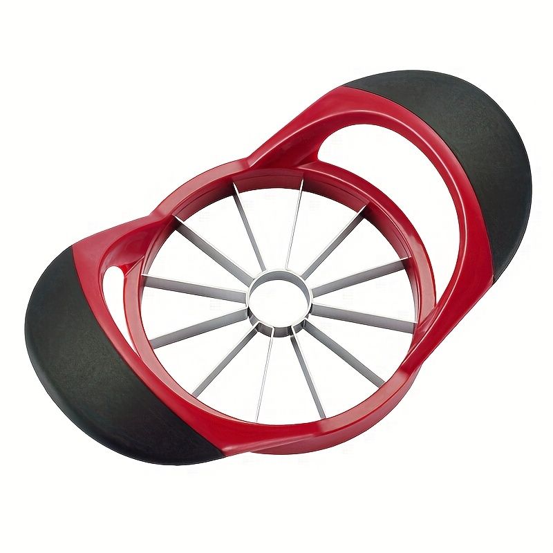 Stainless Steel Apple Slicer Corer 12 Sharp Blades Large Kitchen Tool Ergonomic Handle Non Slip Rust Proof Easy Clean_voghion.com