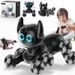 Jiakora Robot Dog 8WD Auto telecomandata acrobatica RC con luci e suoni, giocattoli di Natale e compleanno, regali per 6 7 8 9 10 11 12 anni_voghion.com