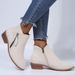 Plus Size Schuhe 2021 Herbst Winter Neue Wildleder Stil Damen Stiefeletten_voghion.com