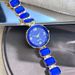 Round Disc Small Sugar Cube High-end Niche Women's With Diamonds Candy Color New Fashion Quartz Bracelet Watch_voghion.com
