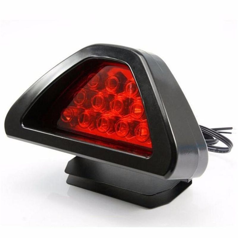 1 kom crvenih 12 LED stražnjih stop svjetala za maglu trokutasto stop svjetlo sigurnosno svjetlo za motor automobila LED stražnje svjetlo_voghion.com