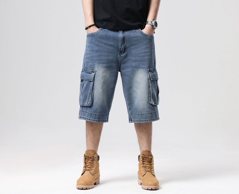 Abbigliamento maschile Celebrità Stile caldo Autunno e inverno Nuovo Largo Taglie forti Ragazzo grasso Hip Hop Taglie grandi_voghion.com