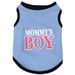 New Pet Clothes Dog Apparel Round Neck Piping Cotton Printed Vest Long-term BX0017_voghion.com