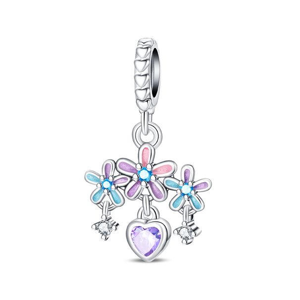 Ciondolo da giardino, perline in argento sterling_voghion.com
