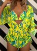 New Style Bikini Three-Piece Loose Sexy Mesh Two-Piece Swimsuit For Women_voghion.com
