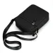 Borsa a tracolla nera da uomo, modello Mini Oxford, per cellulare, 250121_voghion.com