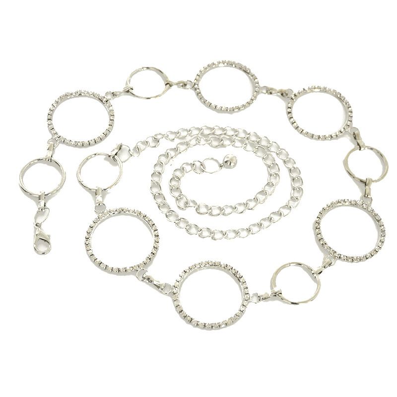 Yeni Aksesuarlar Tatlı ve Seksi Trend Kadın Vücudu Kişiselleştirilmiş Basit Yoga Göbek Dansı Su Dia Bel Zinciri_voghion.com