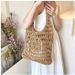 Women's Bags Factory direct supply new large capacity fashion woven bag women's simple shoulder bag straw tote bag_voghion.com