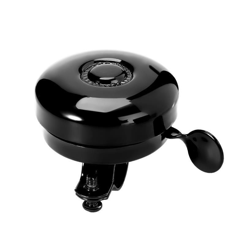 Bicycle Horn Black Iron Bell Durable Mountain Folding Bike Accessories Equipment Loud Sound_voghion.com