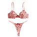 Completo intimo molto venduto, reggiseno push-up sexy con ricamo a cuore in rete trasparente_voghion.com