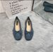 Happyfeeling Moccasins Koreanesch Quadrat Zeh shallow Bowknot Flat Shoes Ballet All Match Retro Single Shoes_voghion.com