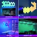 20PCS RGBIC Tuya LED Hexag Indoor Wand Lampe APP Remote Ctrol Nacht Licht Computer Spiel Zimmer Schlafzimmer Nacht_voghion.com