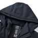 Men's Clothing Men's Thickened Fleece-Lined Hooded Parka Coat - Winter Warm Long Jacket With Multiple Pockets (Black, Navy Blue)_voghion.com