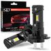 20000LM Scheinwerferlampen CANBUS Lichter H7 Mini Lampe 16Pcs 3570 CSP Drahtlose Auto LED Lüfterlos 12V 6500K_voghion.com