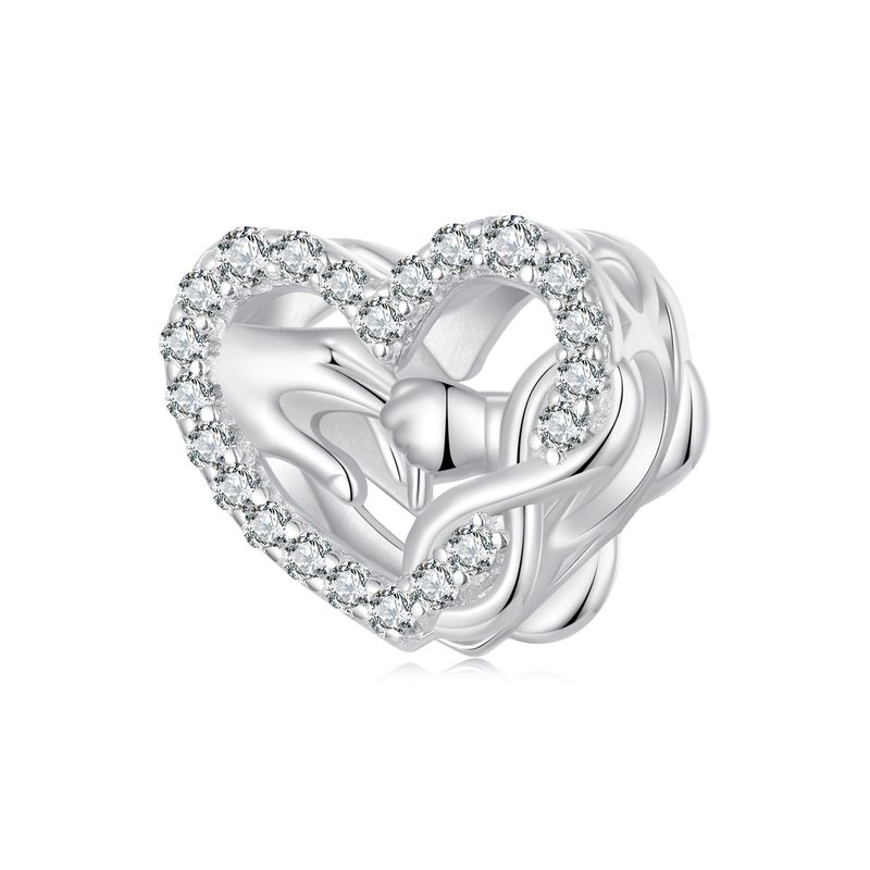 Infinite Love Charm Sterling Silver Charm_voghion.com