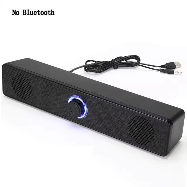 PC Soundbar Wired And Bluetooth Speaker USB Powered Soundbar For TV Pc Laptop Gaming Home Theater Surround Audio System_voghion.com