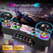 Bluetooth Subwoofer Volume Atmosphere Light Amplifier High Sound Quality Tech Sense Computer Desktop Speaker_voghion.com