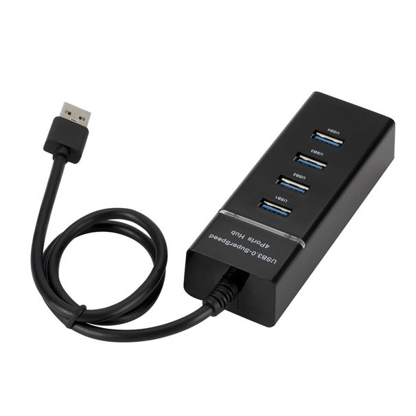 HUB divisor USB 2.0 3.0 de 4 puertos HUB de alta velocidad Expansión múltiple de alta velocidad para PC de escritorio Adaptador para computadora portátil HUB USB 3.0_voghion.com