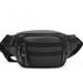 Top Layer Cowhide Waist Men's Crossbody Multi-Compartment Large Capacity High-End Fashion Unisex Chest Gym Bag_voghion.com