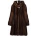 Luxury Faux Mink Fur Coat For Women, Long Hooded Winter Coat With Elegant Embroidery, Plus Size Available In Black & Brown_voghion.com