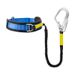 Single Elastic Rope High Altitude Work Electrician Quick Release Double Safety Waist Belt_voghion.com