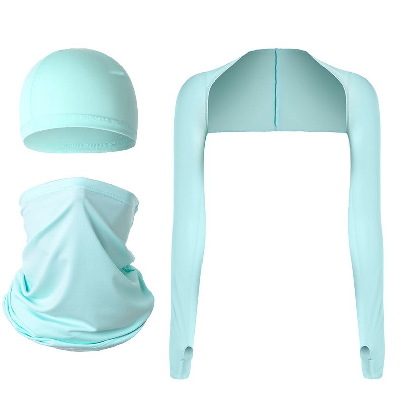 Sun Protection Shawl Sleeve Cover Multi-functional Ice Arm Guard Cross-border Cycling Mask Milk Silk Headscarf Inner_voghion.com
