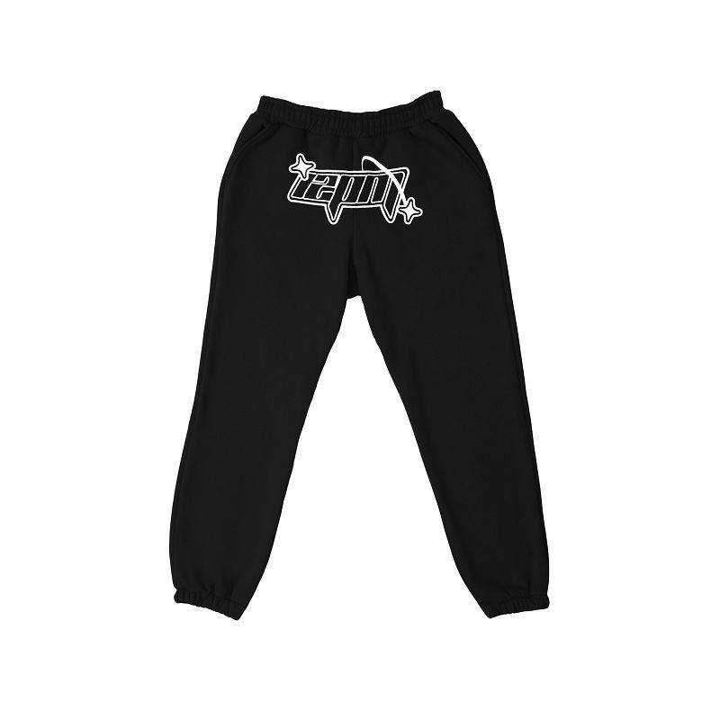 Férfi ruházat Divatos márkájú betűs hímzésű laza pulóver Hip Hop utcai viselet férfi és női pulóver szett alkalmi felsők_voghion.com