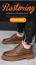 Glide Leather Frühling/Sommer Britische Derby-Schuhe mit dicker Sohle, lässige Herren-Martin-Stiefel, formelle Schuhe für Hochzeiten und Arbeit, niedrige Schafthöhe_voghion.com