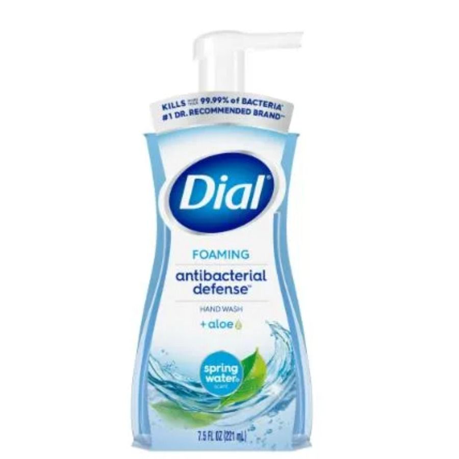 Detergente schiumogeno Dial Water Spring Hand Complete Antibatterico 7.5 Wash_voghion.com