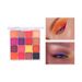 Palette di ombretti Multi-colori Texture cremosa e vellutata Kit per il trucco degli occhi 16 colori Palette di ombretti setosi e delicati_voghion.com