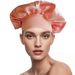 Cross-Border New Women's Wide-Brim High Elasticity European And American Beauty Salon Shower Cap Polyester Hair_voghion.com