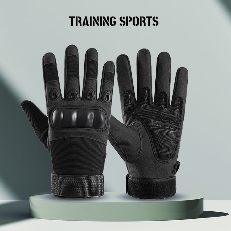 Tactical gloves full finger men's military fans outdoor sports gloves breathable mountaineering fitness wear resistant cycling motorcycle gloves_voghion.com