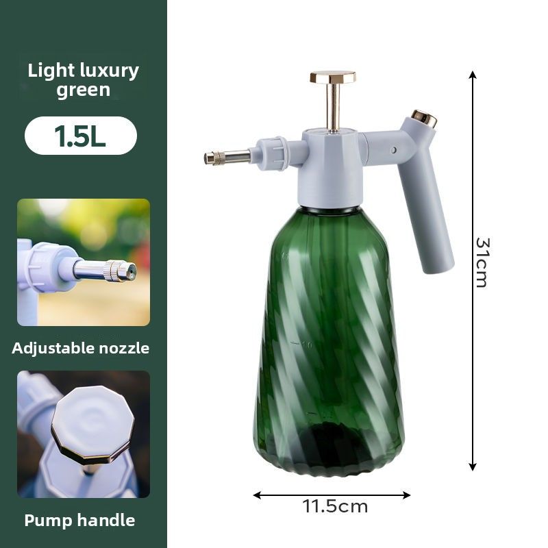 Watering Can Sprayer Pressure Transparent High Temperature Resistant Disinfectant Spray Bottle Atomizer Household_voghion.com